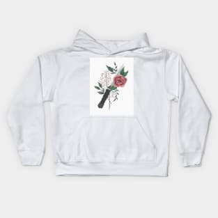 Flowers dagger Kids Hoodie